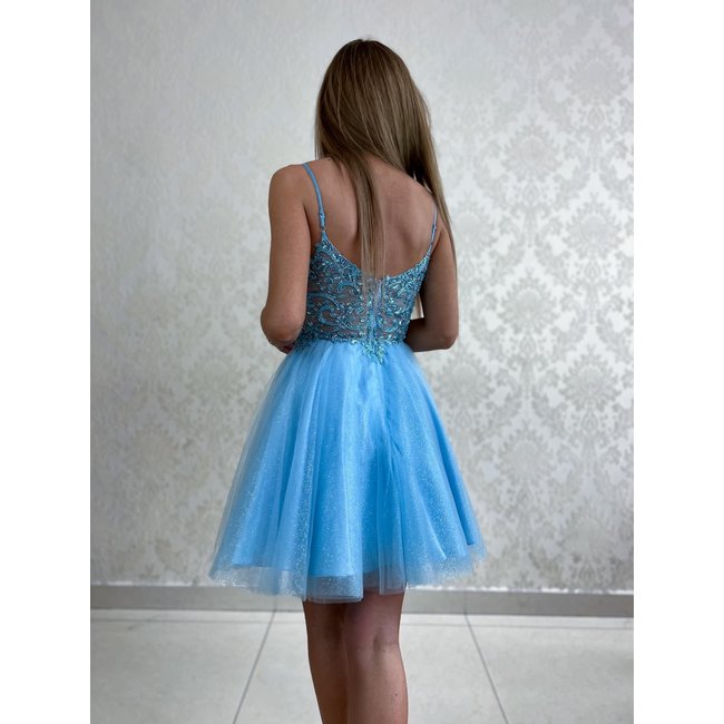 Feestjurk Exclusive Short BLUE