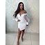 Short wedding dress Ivi WHITE