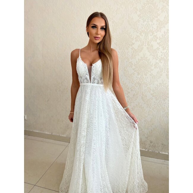 La robe longue de mariée Felicia WHITE