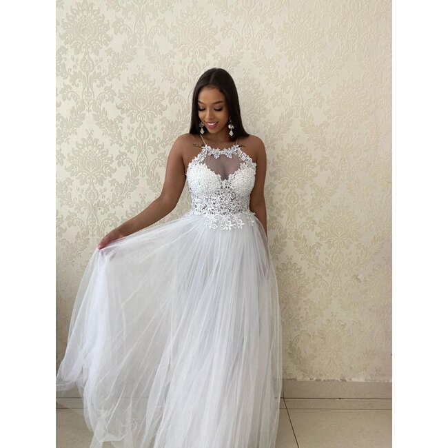 La robe longue de mariée Charlotte WHITE