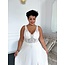 PLUS SIZE długa suknia ślubna Royal WHITE