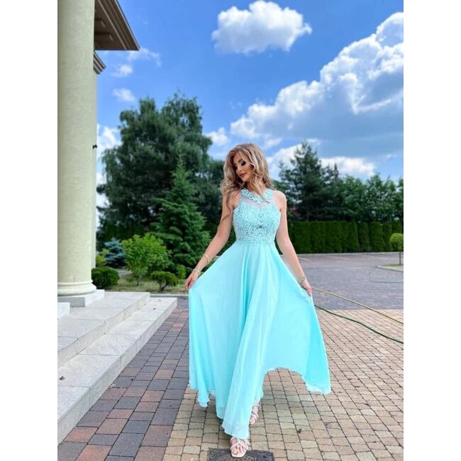 Feestjurk Luna long MINT