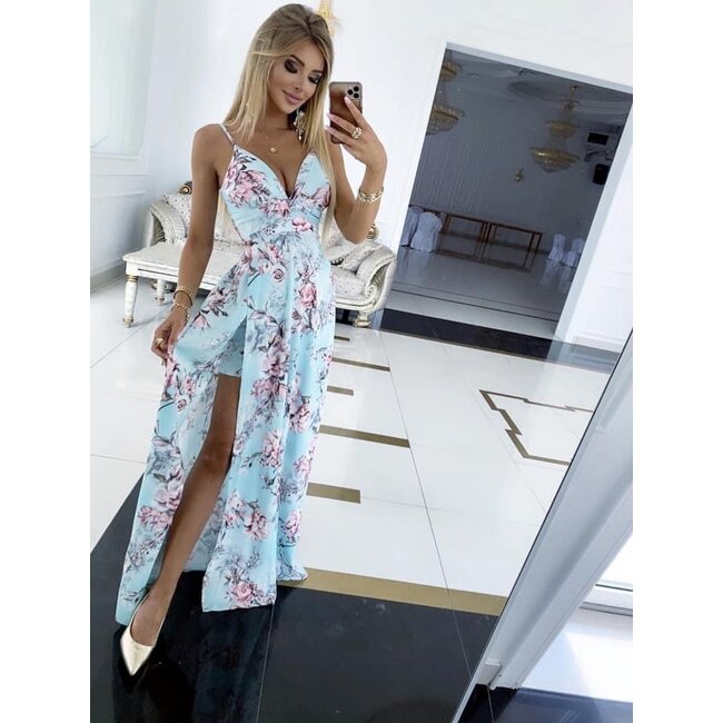 Long occasion dress Doriana MINT