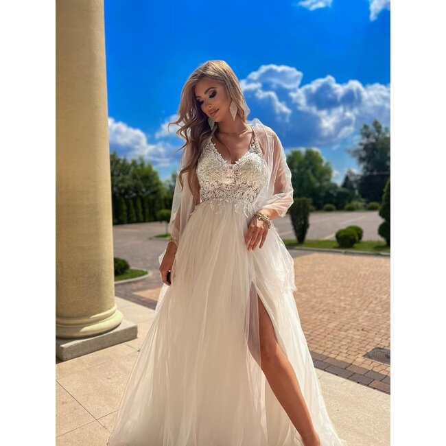 Long wedding dress Madera WHITE