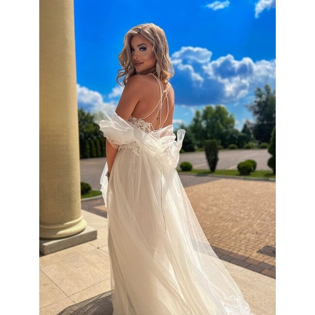 Long wedding dress Madera WHITE