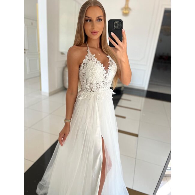 Long wedding dress Madera WHITE