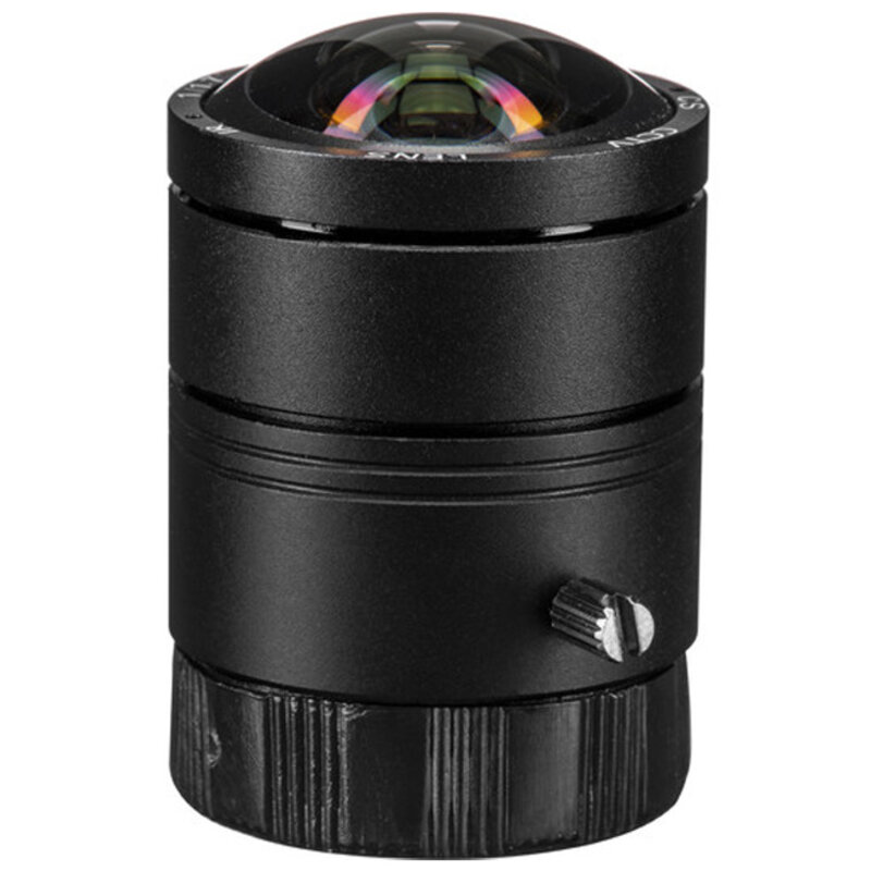 3.2mm F2.0 12MP 4K/UHD CS Mount Lens (AOV approx. 131°)