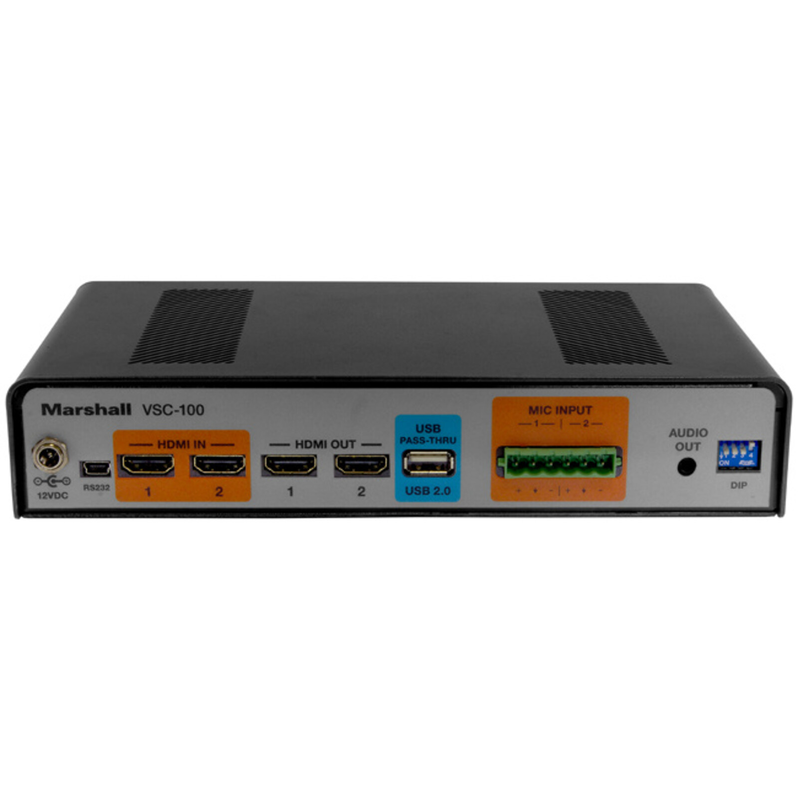 Marshall AV Consolidator Bridge with Dual-HDMI Input to USB 3.0 Computer Output
