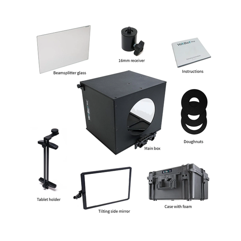 VoxBox Pro Mirror Box MKII Interview Kit, incls Hard Case