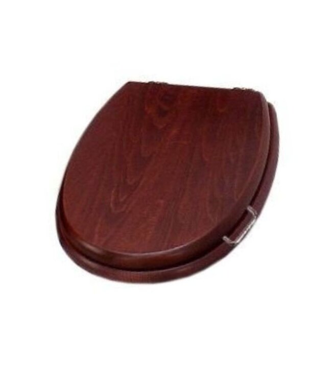 Toiletbril Toulon hout walnoot