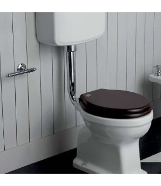 Toiletbril Linford hout walnoot