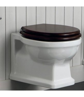 Windsor & Co. Linford toiletbril hout walnoot