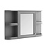 Klassieke Spiegelkast badkamer Fimley 117cm