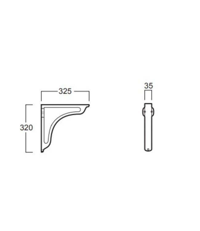 Siersteunen keramiek set wastafel WBMNSLEN