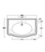 Klassieke wastafel Bexley 90cm WBSR3456