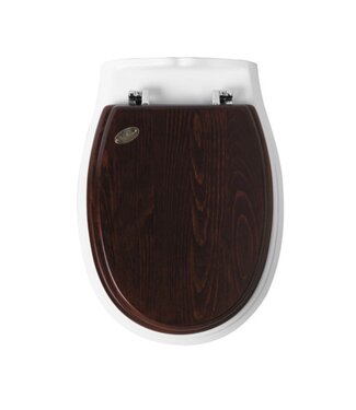 Windsor & Co. Bexley toiletbril hout walnoot