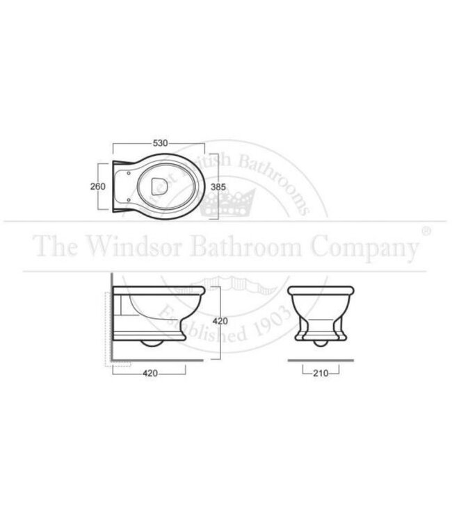 Hangtoilet Toulon WBSA72