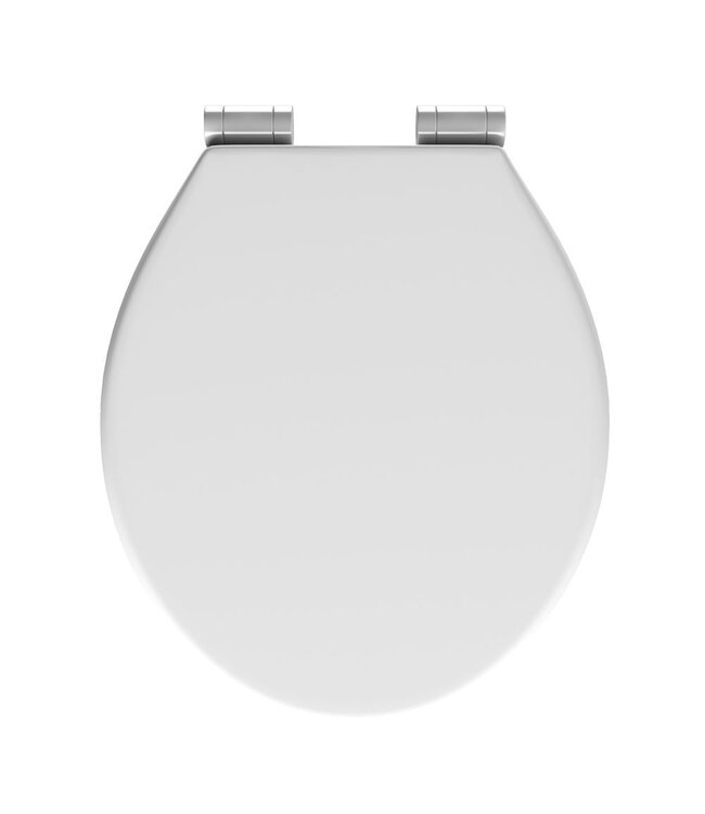 Toiletbril Wimbledon HS92510Q hout mat wit