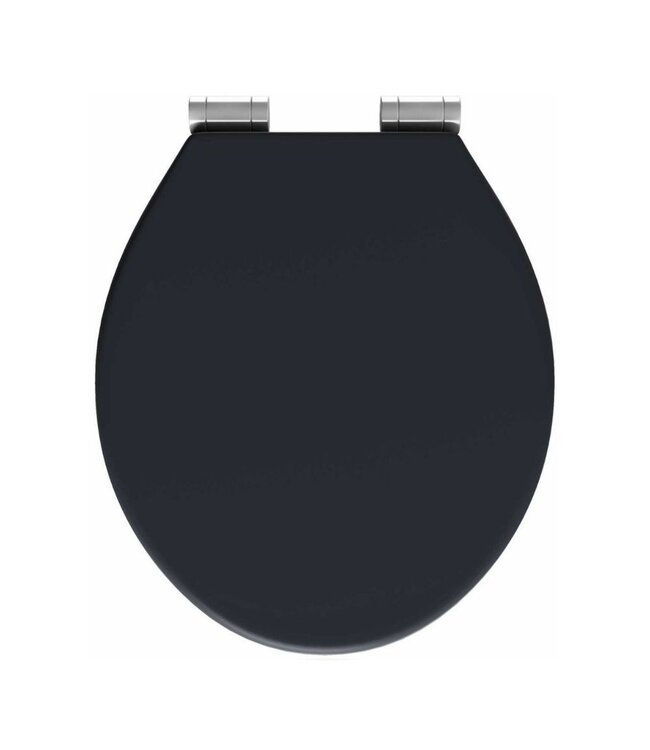 Toiletbril Wimbledon HS138808Q hout mat zwart