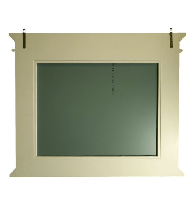 Klassiek spiegel creme Belleville 115cm