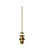 Wastafel waste met stop en ketting LB1327