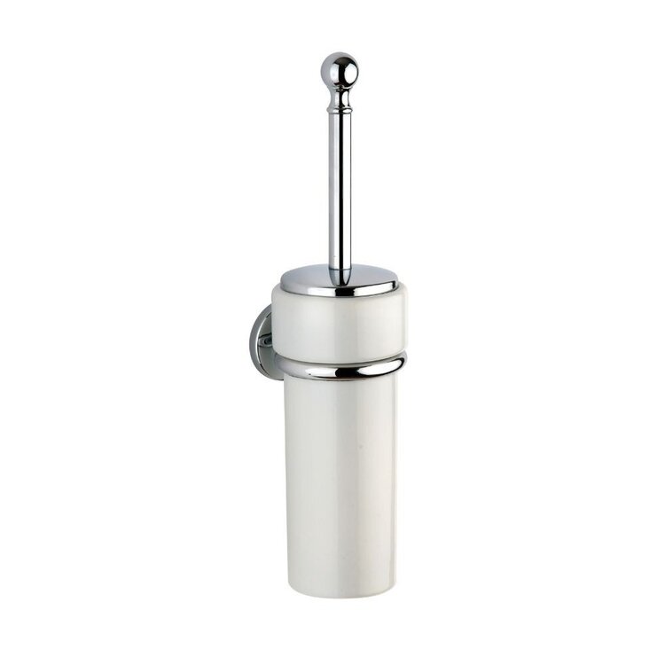 CASEWIND Toilettenbürstenhalter Antik, Klobürsten Messing, WC