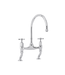 Nostalgische keukenkraan Ionian 4192 met kruisgrepen