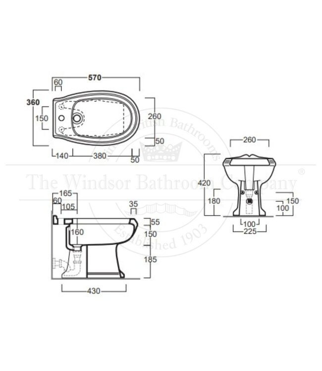 Bidet Bexley WBSR3292