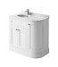 Horton & Studley  Badkamermeubel hoekkast 90 cm rechts wit Parson