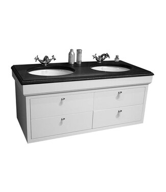 Windsor & Co. Badkamermeubel 120 cm wand dubbele wastafels Bellport