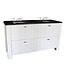 Klassiek Badkamermeubel Bretagne L 140 cm, 2 lades