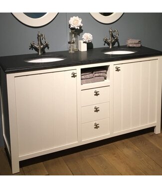 Windsor & Co. Badkamermeubel 160 cm dubbele wastafels Farmhouse