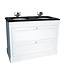 Klassiek Badkamermeubel Cromwell 120 cm, 2 lades