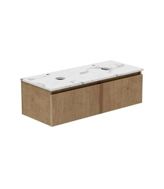 Horton & Studley  Badkamermeubel 120 cm wand Ribsdale Eiken