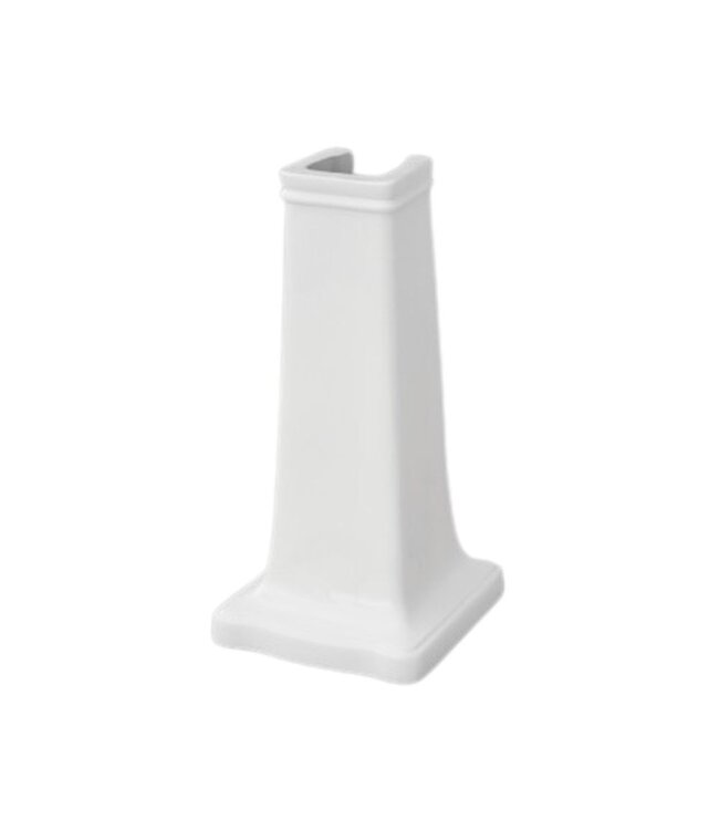 Klassiek wastafel 68cm op zuil Devon WB01516H