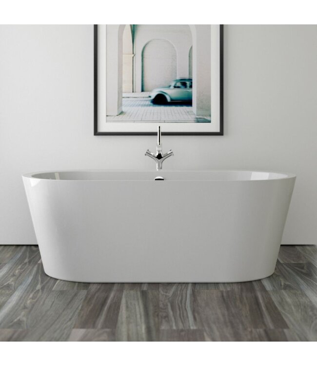 Vrijstaand acryl bad 170cm Ecole