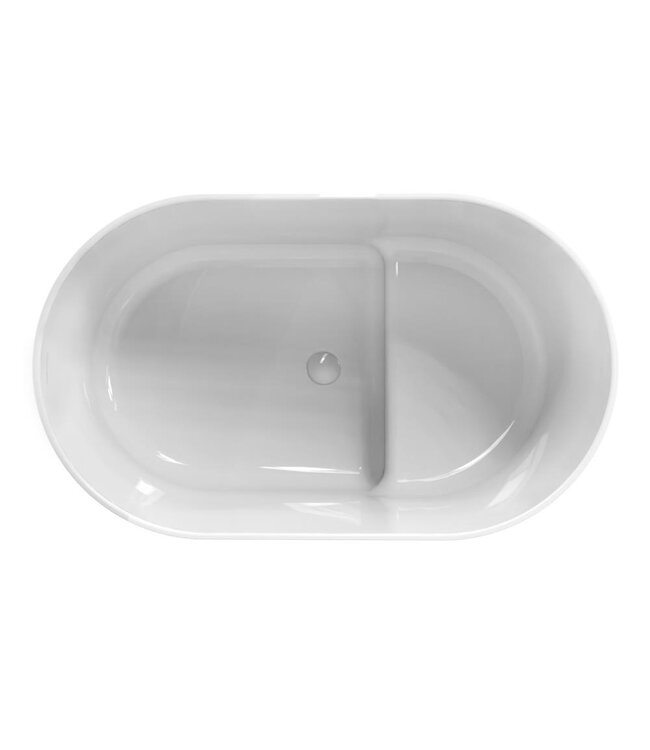 Zitbad vrijstaand acryl 135cm Sedere