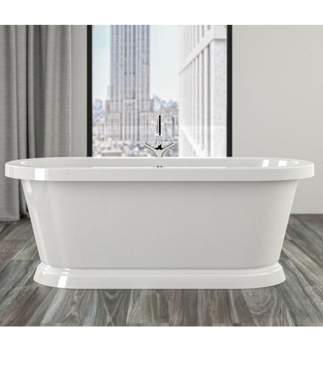 Vrijstaand acryl bad 180cm Sky II op Sokkel