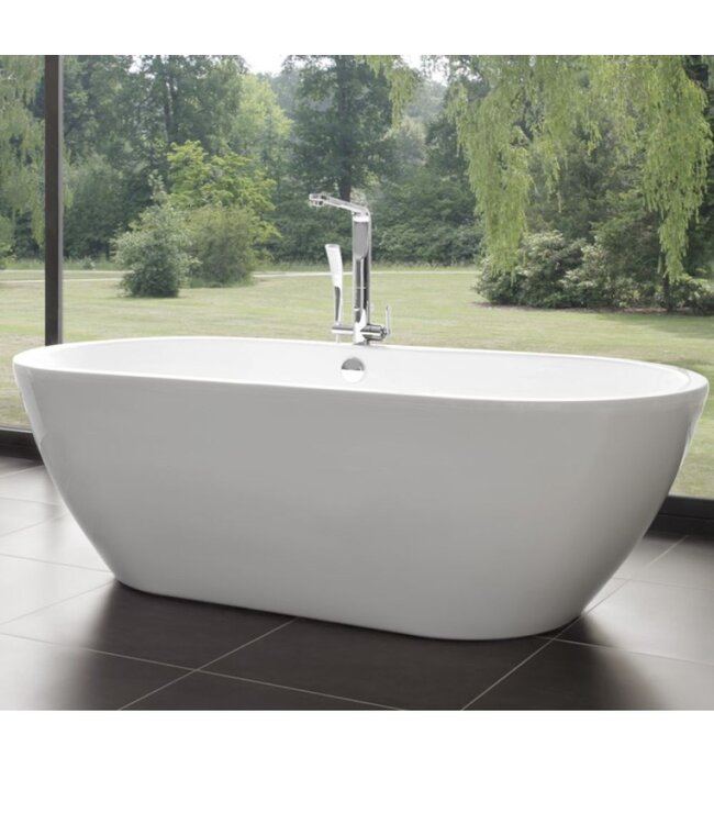 Vrijstaand groot acryl bad 190cm Moritz