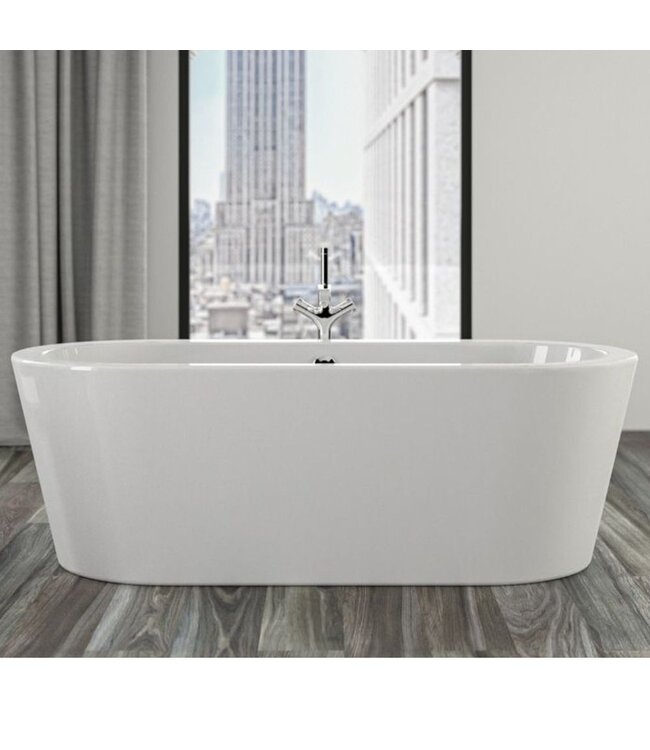 Vrijstaand acryl bad 180cm Freeze