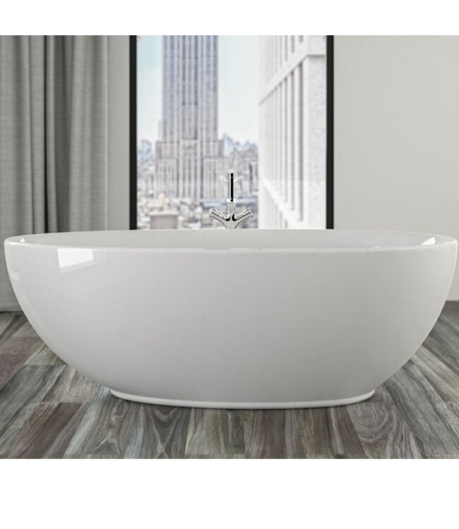 Vrijstaand acryl bad 185cm Porto