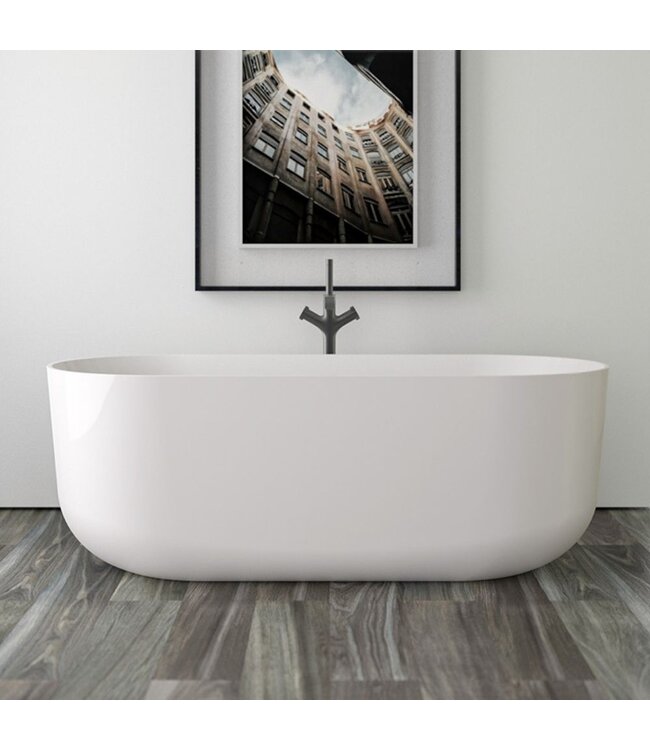 Vrijstaand acryl bad 170cm Angeli 170