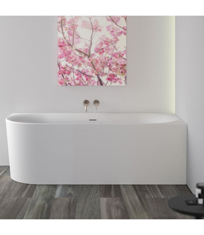 Hoekbad Queen Rechts acryl 180cm