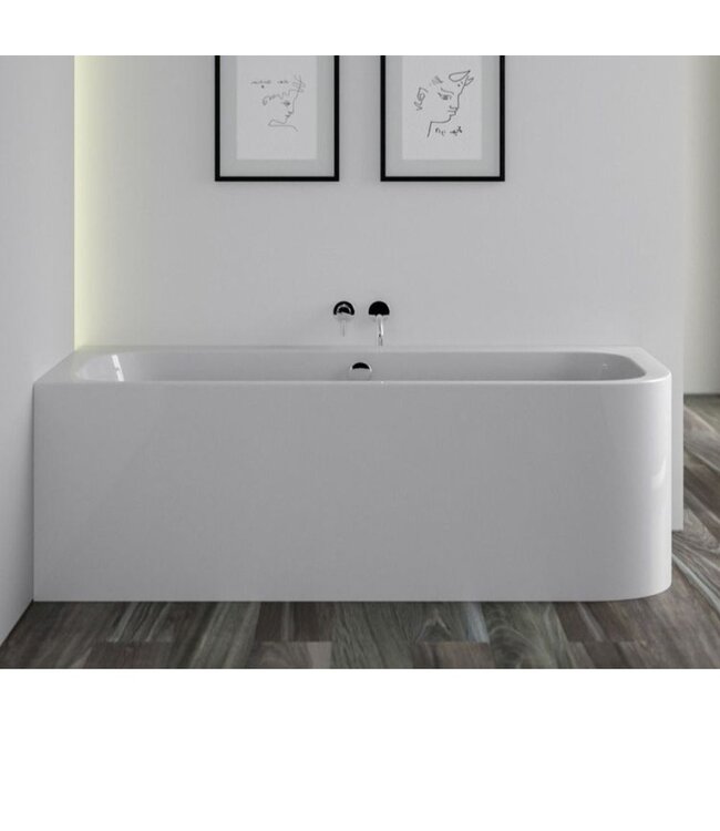 Hoekbad Tight R acryl 180cm