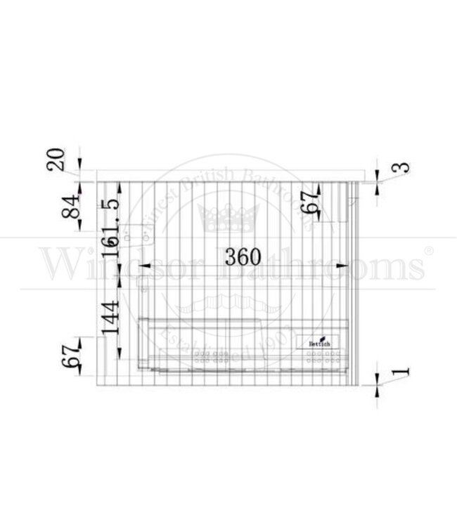 Klassiek Badkamermeubel Zand Wit/Wit 120 cm