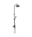 Toff Bathrooms Paris Doucheset Thermostaatkraan Opbouw Gunmetal TF167124Q Douche