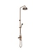 Douche met Thermostaatkraan Koper PVD Opbouw | Paris Doucheset TF167126Q