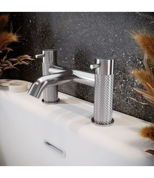 Badkraan op badrand Chroom Moleti TF176036Q