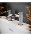 Badkraan op badrand Chroom PVD Coating | Moleti TF176036Q