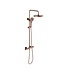 Toff Bathrooms Moleti Doucheset Thermostaatkraan Opbouw Brons TF139841Q Douche